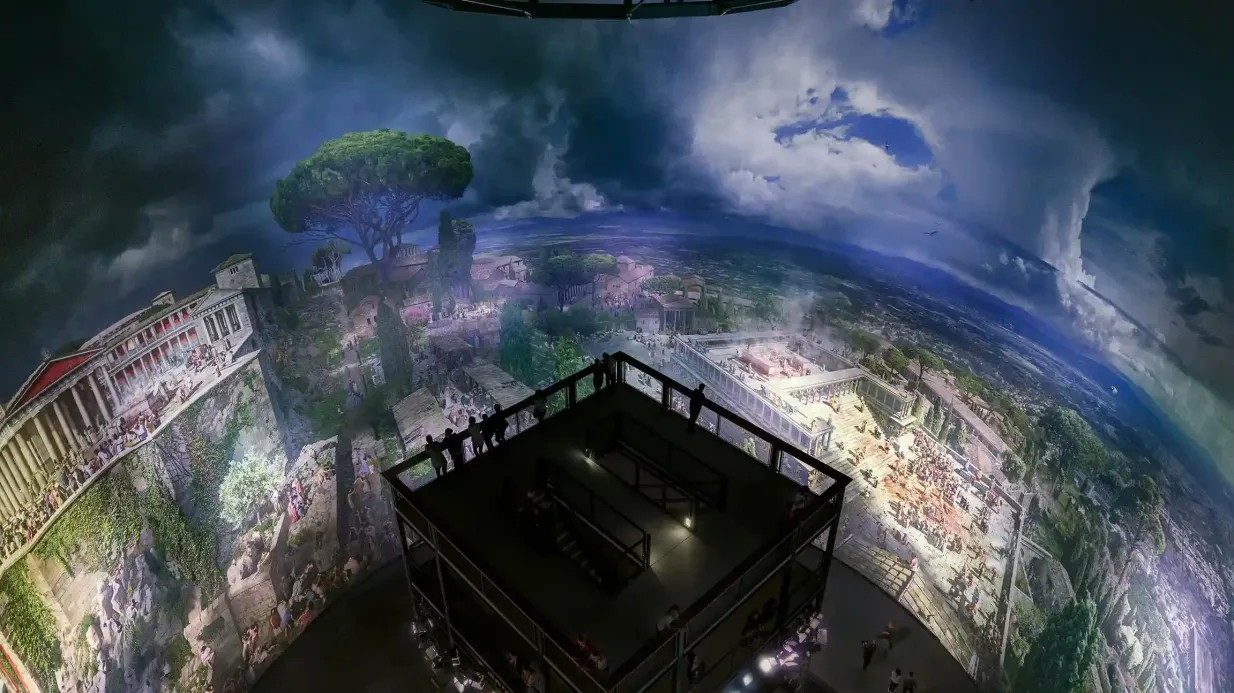 Museo de Pérgamo. Das Panorama: Exposición de Yadegar Asisi