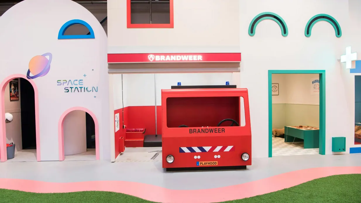 Playhood - Parque infantil cubierto: Entrada