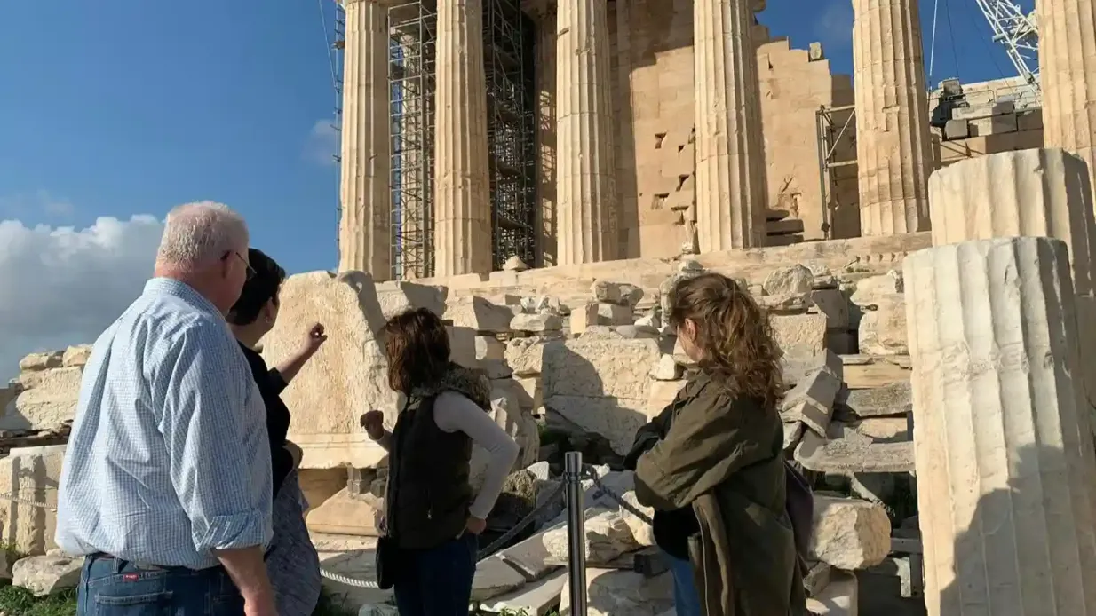 Acropoli di Atene: Biglietto salta-coda + Tour guidato
