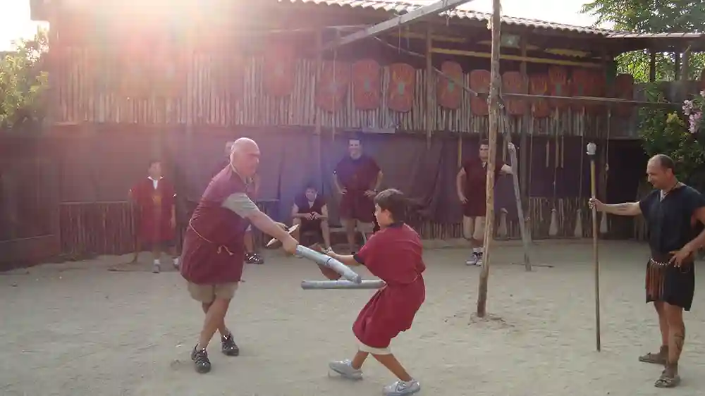 Gladiator School Museum Rome: Entry Ticket + 2-Hr Gladiator Training Provided by Gruppo Storico Romano