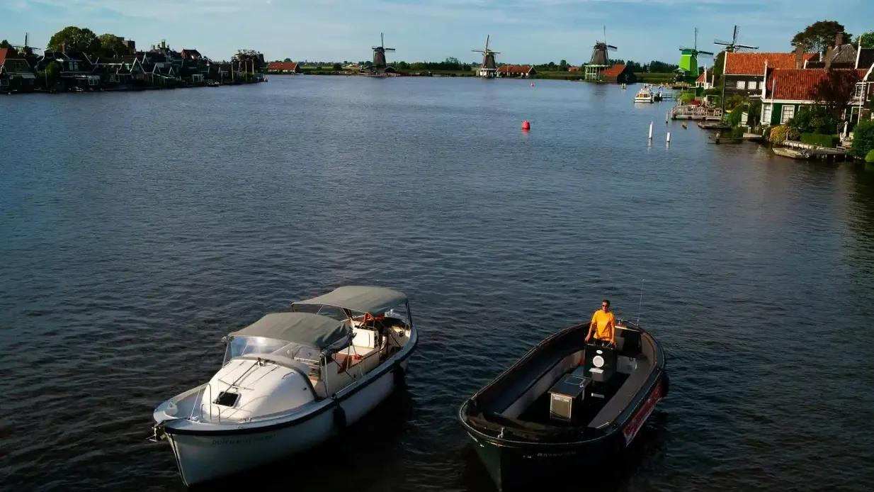 Zaanse Schans: Windmill Cruise Provided by DUTCH BOAT TOURS