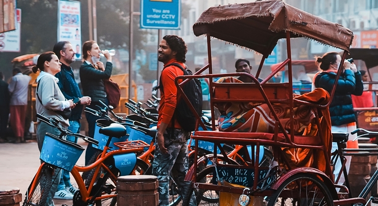 Passeio de bicicleta pela Velha Deli  Índia — #6