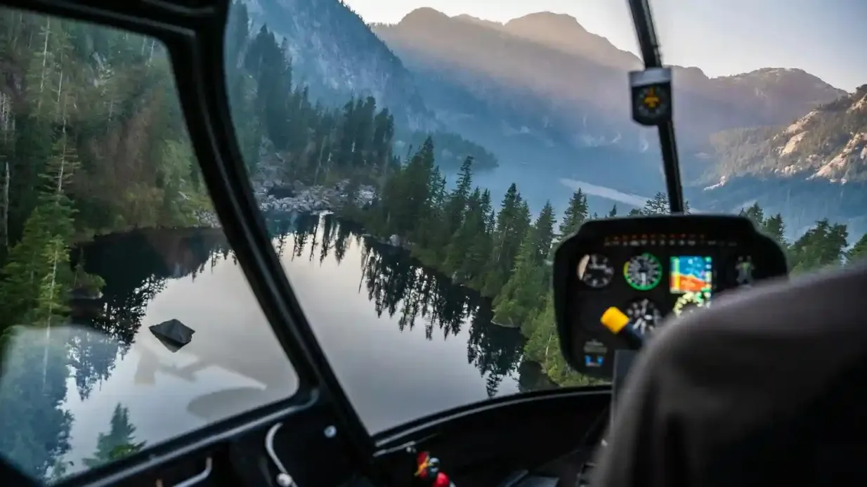 Vancouver: BC Backcountry 30 or 45 Min Helicopter Flight Provided by SKY Helicopters