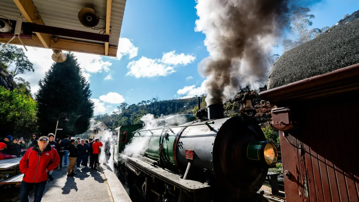 Ferrocarril Zig Zag: Viaje de ida y vuelta en tren de Clarence a los puntos más altos/puntos más bajos