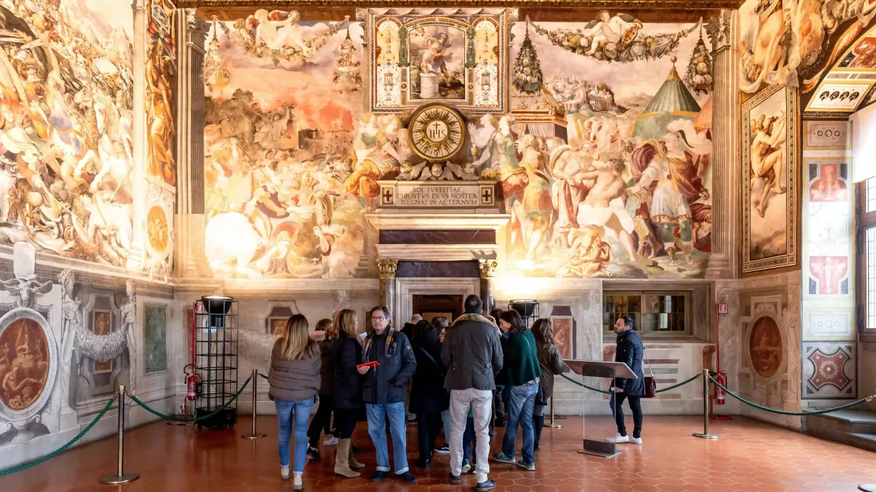 Palazzo Vecchio: Entry Ticket + Guided Tour Provided by Fondazione Mus.e