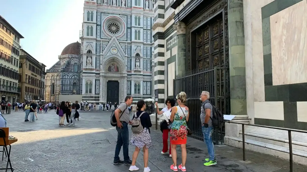 Galleria dell'Accademia & Duomo de Florence : Visite guidée + Visite à pied de la ville Fournie par Walks In Europe