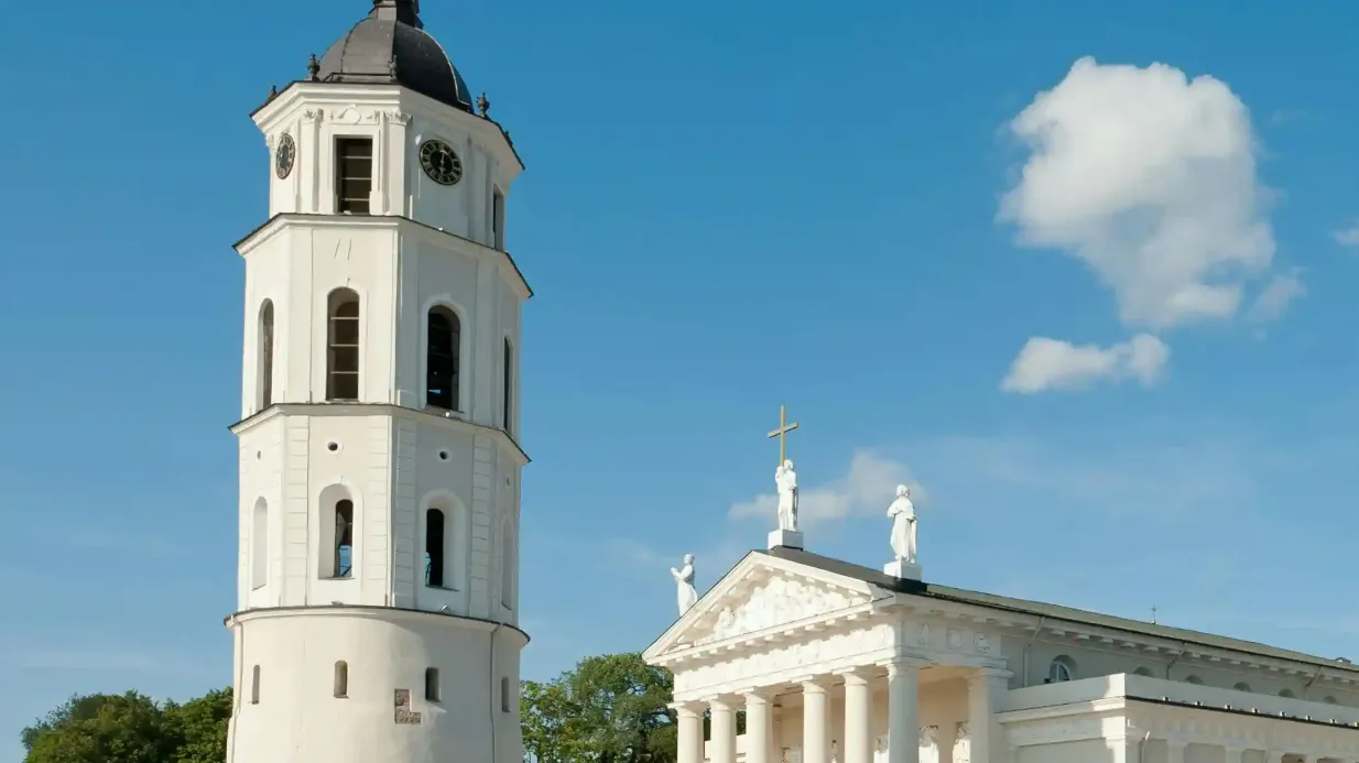 Vilnius Cathedral Bell Tower Provided by Bažnytinio paveldo muziejus