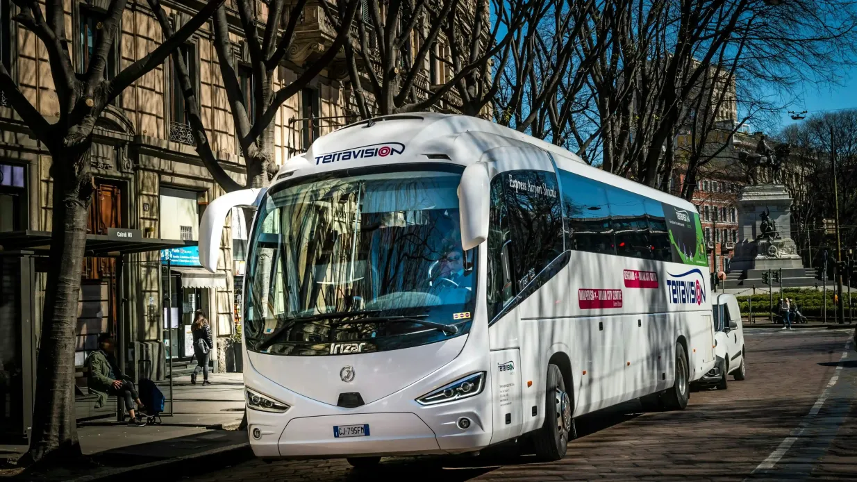 Malpensa Airport: Shuttle Bus from Milan to Malpensa Airport Provided by Distribusion Technologies GmbH (TERR)
