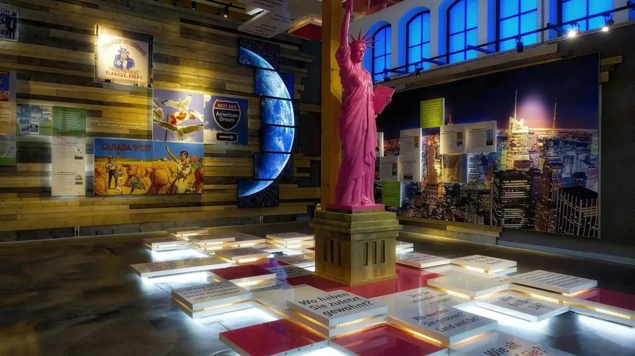 Musée de l'émigration de BallinStadt Hambourg
