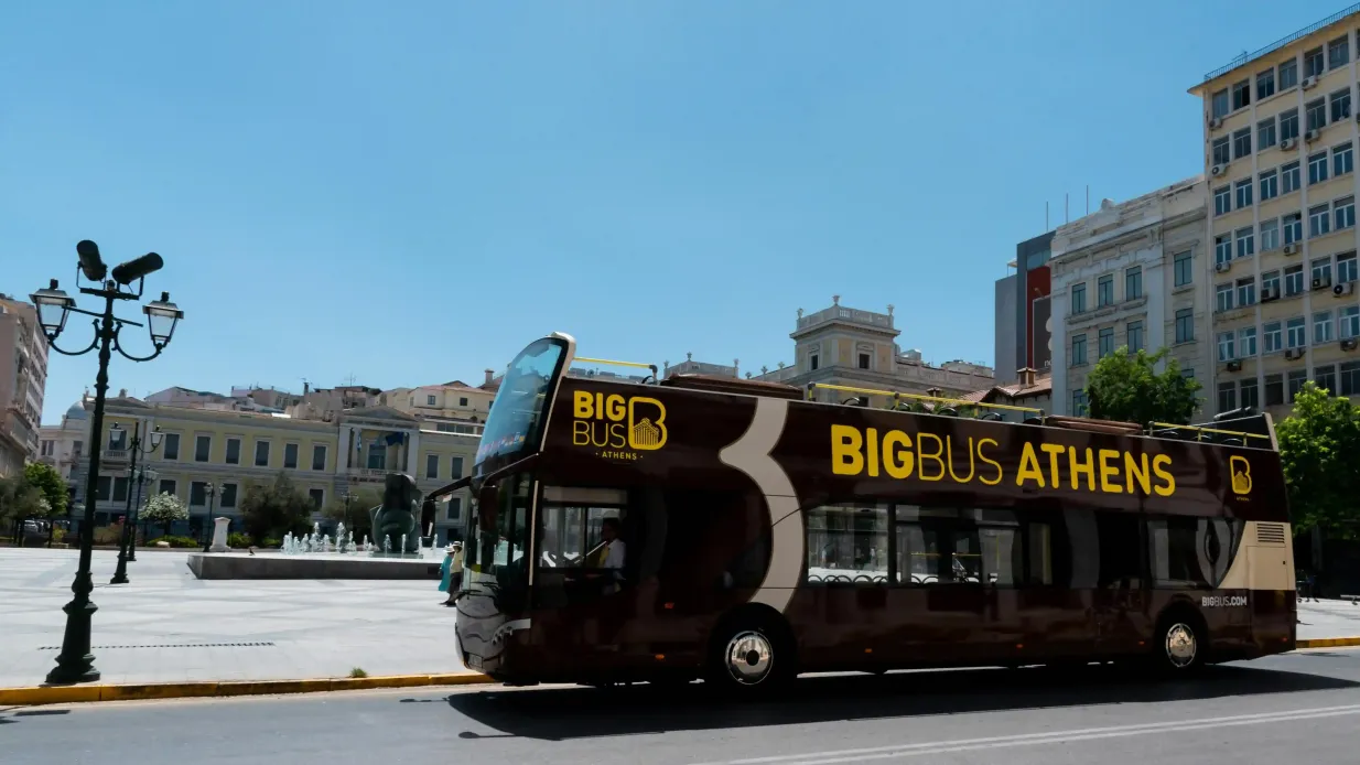 Big Bus Atenas: Passeio de ônibus hop-on hop-off