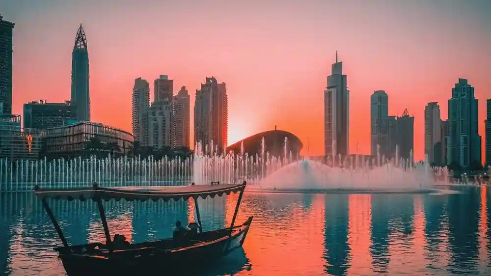 Billete para el Espectáculo de la Fuente de Dubai y Paseo por el Lago