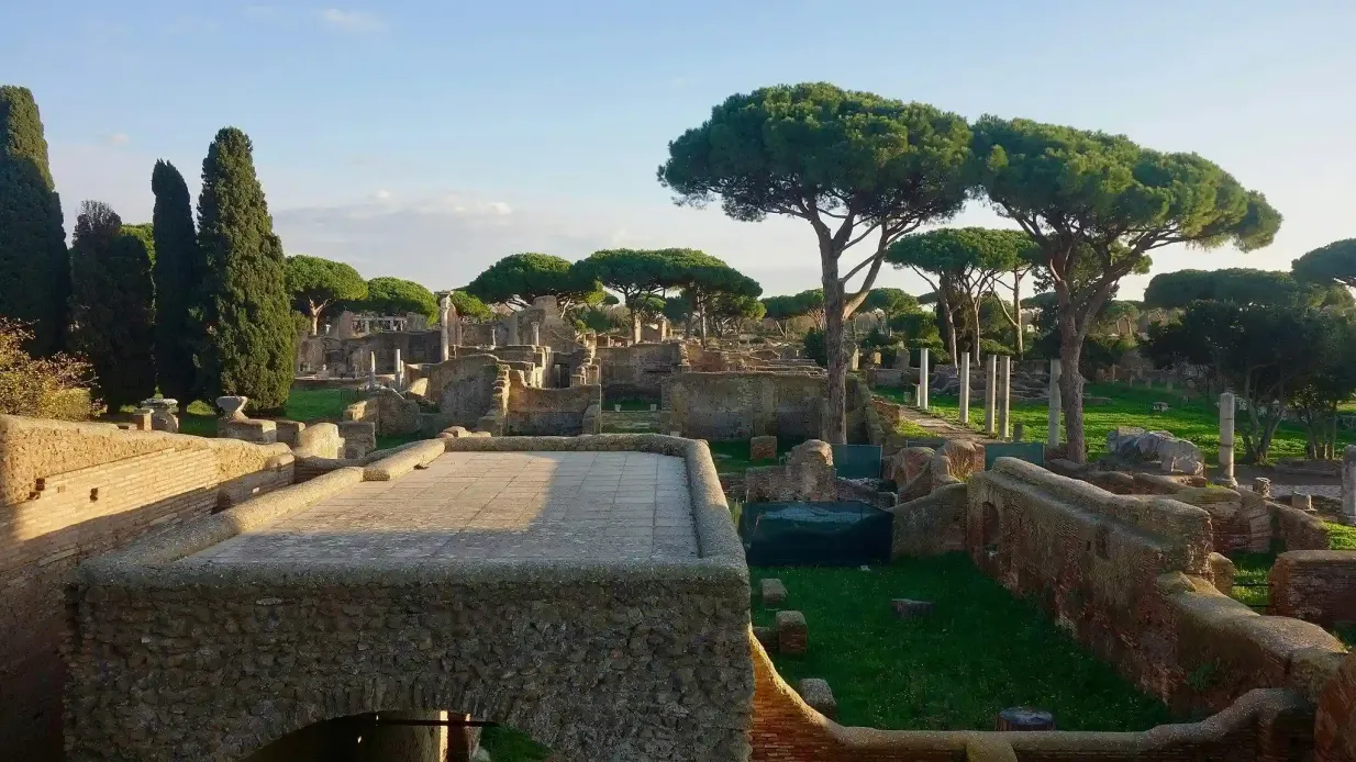 Ostia Antica Archaeological Park: Entry + One-Way Shuttle Service