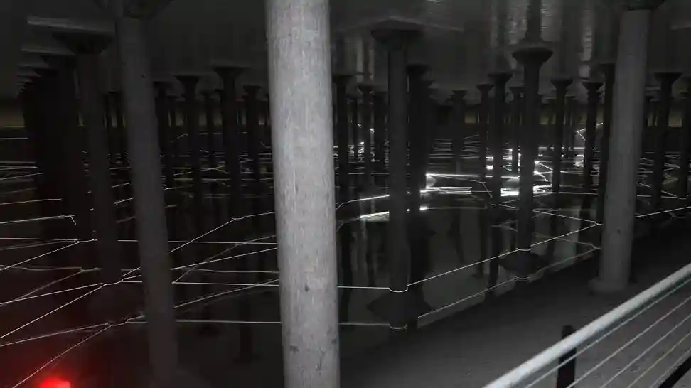 Buffalo Bayou Park Cistern: Undercurrents Art Installation Entry Provided by Buffalo Bayou Park Cistern: Undercurrents Art Installation Entry