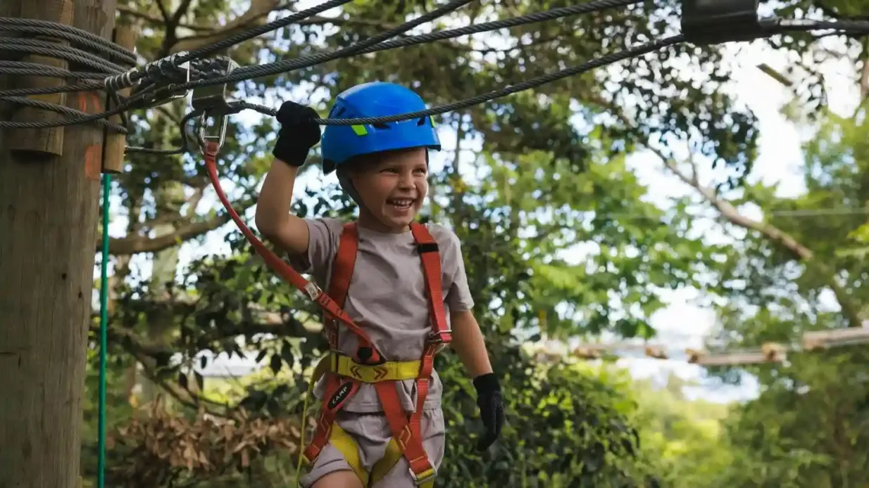 Treetops Adventure Canberra : Parcours d'escalade junior Fournie par TREES ADVENTURE HOLDINGS PTYLTD