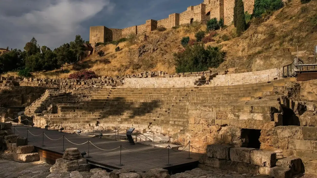 Teatro romano y alcazaba de Málaga: Tour guiado