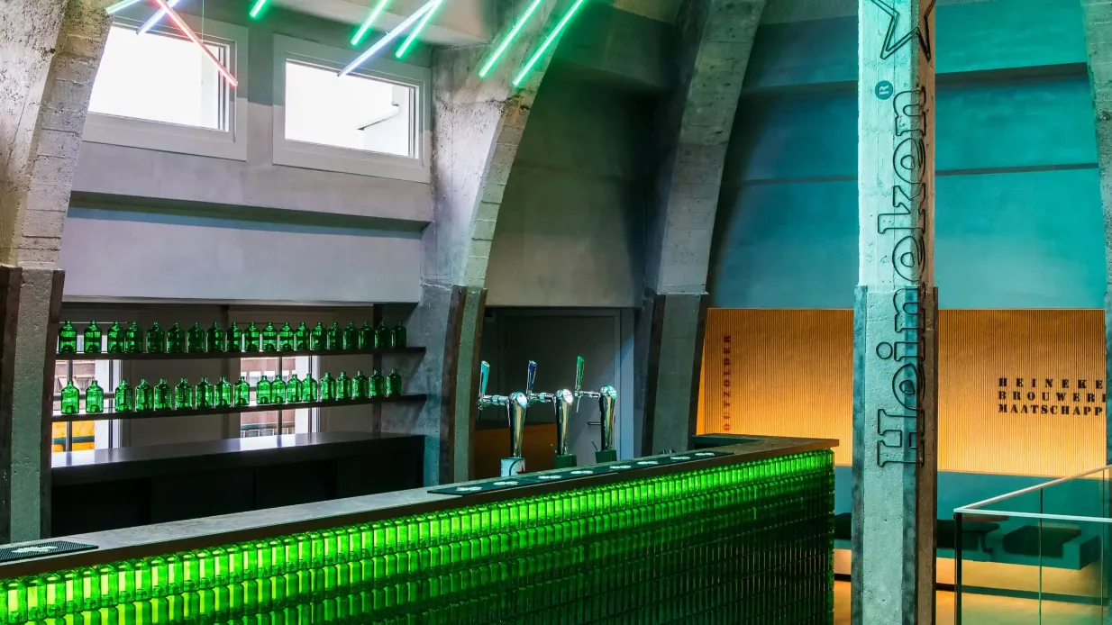 Musée Heineken Experience Amsterdam : Bar sur le toit + 2 boissons