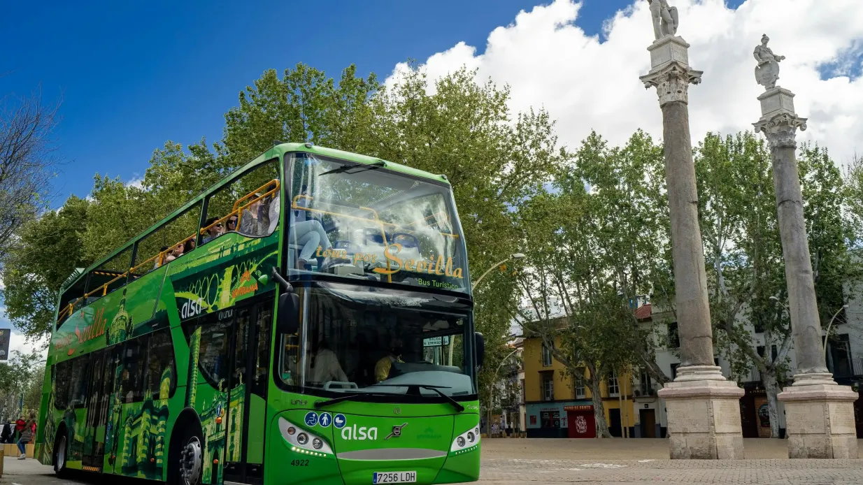 Alsa Seville: 48-Hr Hop-on Hop-off Bus Tour + Cruise + Guided Tour