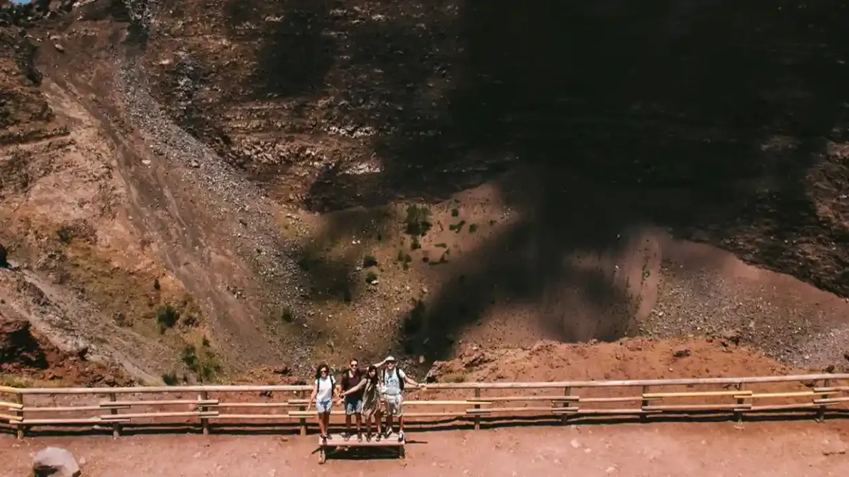Mount Vesuvius: Skip The Line Ticket + Roundtrip from Naples Provided by Around Vesuvio