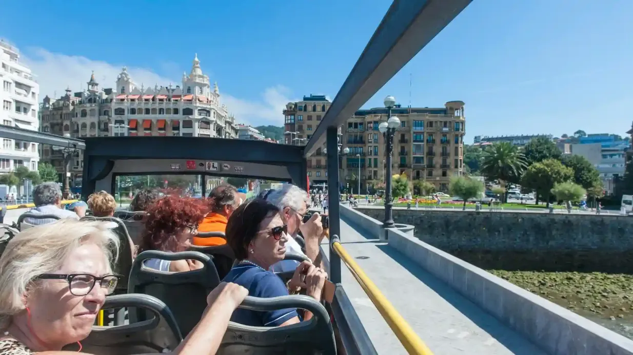 Hop-on Hop-off Bus San Sebastián Provided by Julia Travel