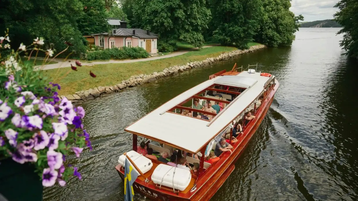 Stockholm: Geführte Archipelago Wooden Boat Tour