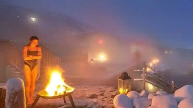 Spa Laugarvatn Fontana y baños geotérmicos: Entrada Operado por Laugarvatn Fontana Spa