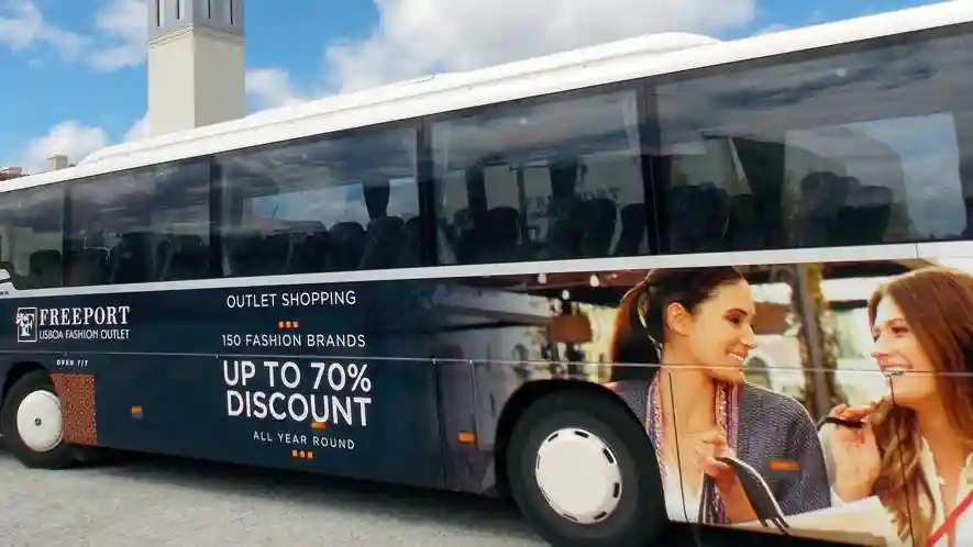 Transporte de ida e volta: Freeport Outlet Shopping Express de Lisboa Organizado por Cityrama Viagens e Turismo