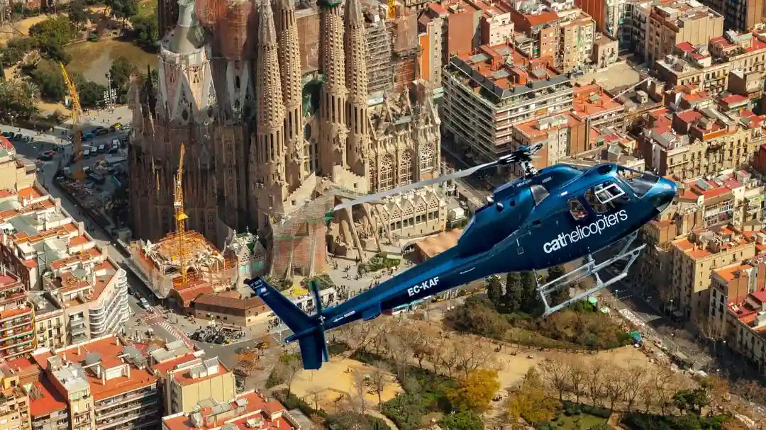Vol en hélicoptère Barcelone Skyline