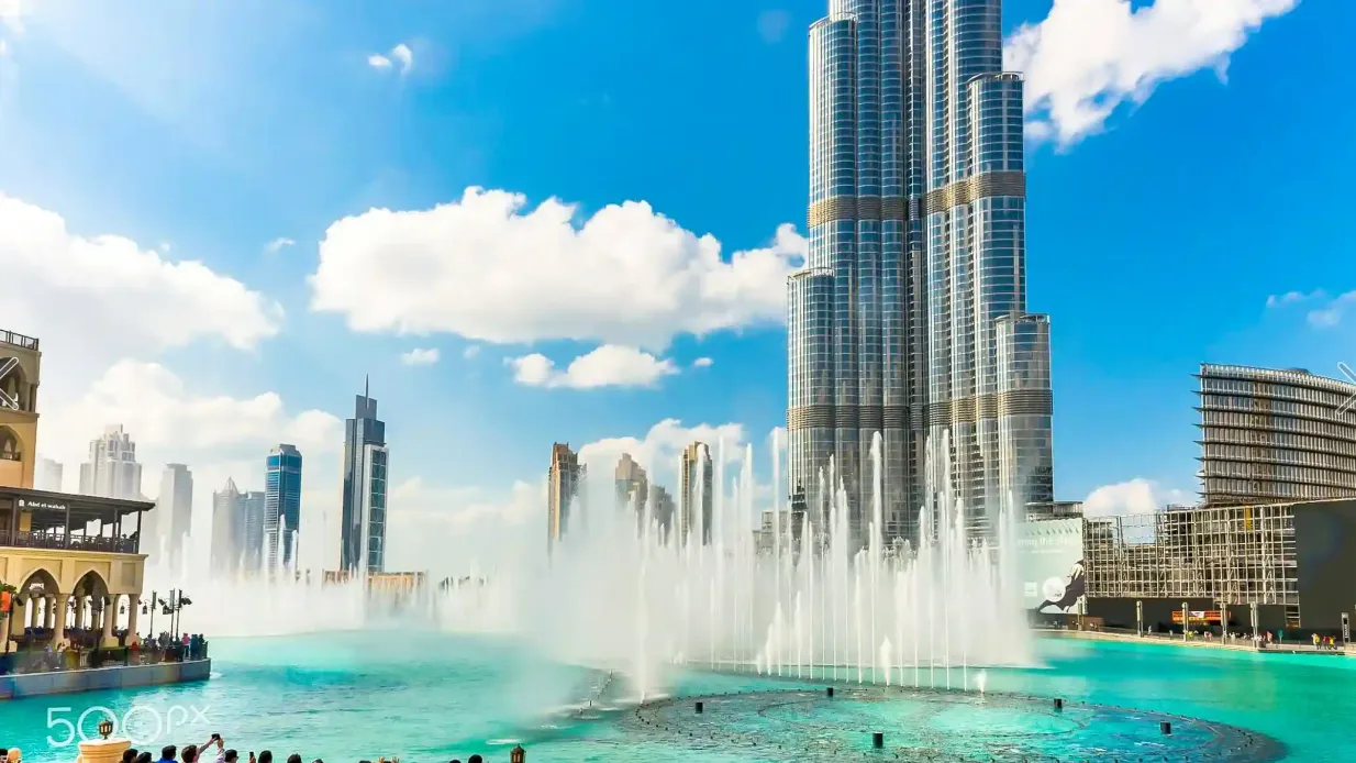 Biglietto per il Dubai Fountain Show & Broadwalk