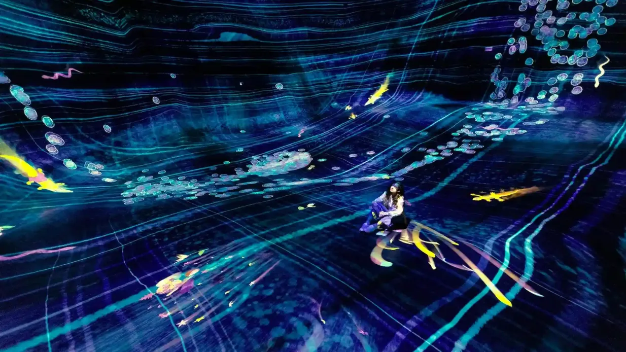 Abu Dhabi: i fenomeni del teamLab Fornito da Miral Experiences LLC