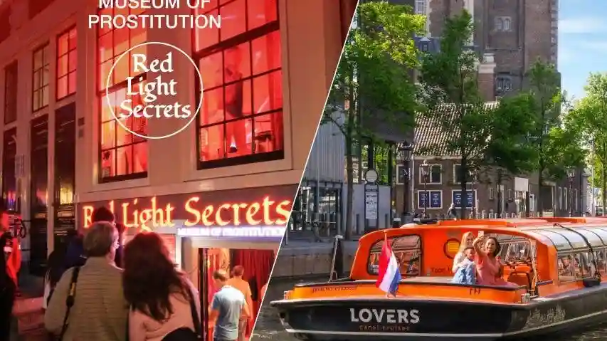 Amsterdam: Rotlichtgeheimnis-Museum + Grachtenrundfahrt