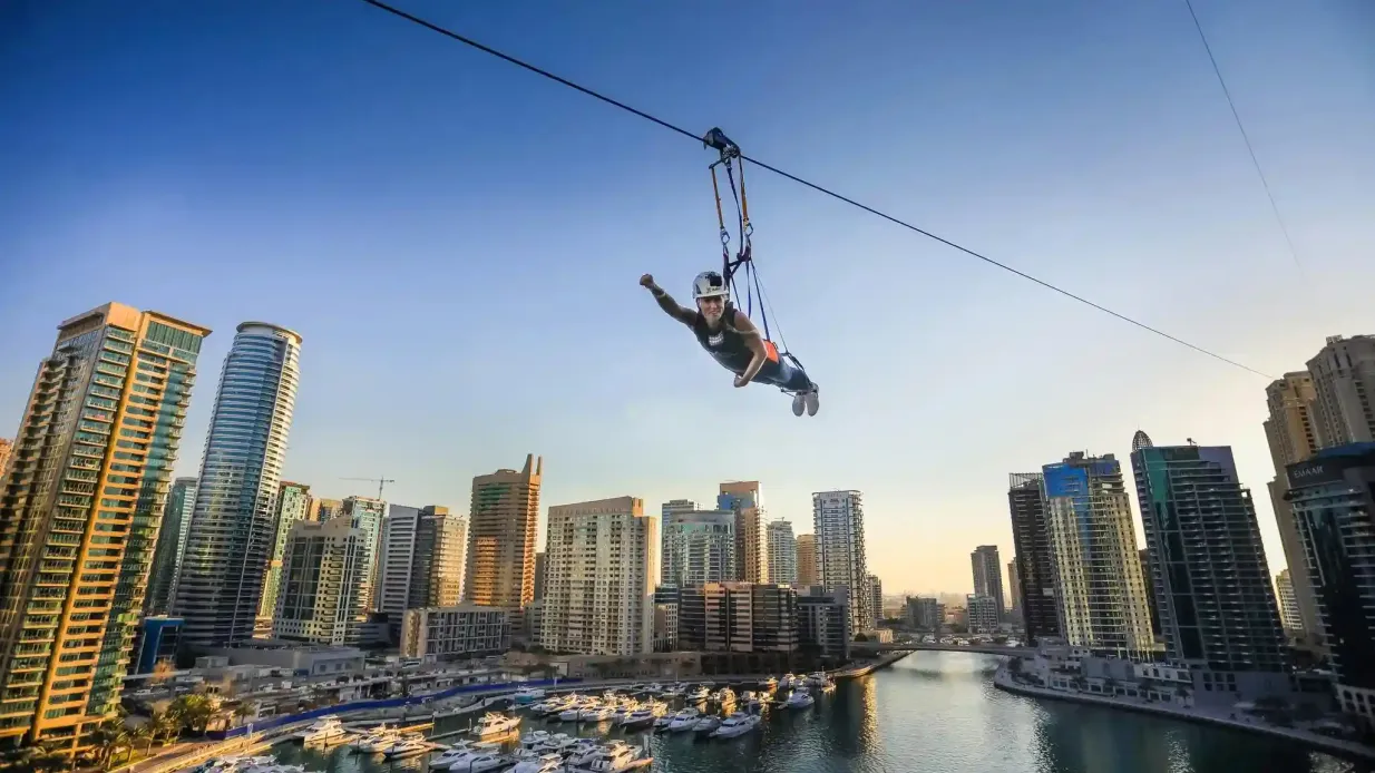 XLine Dubai Marina: Zipline mit Fotos & Videos