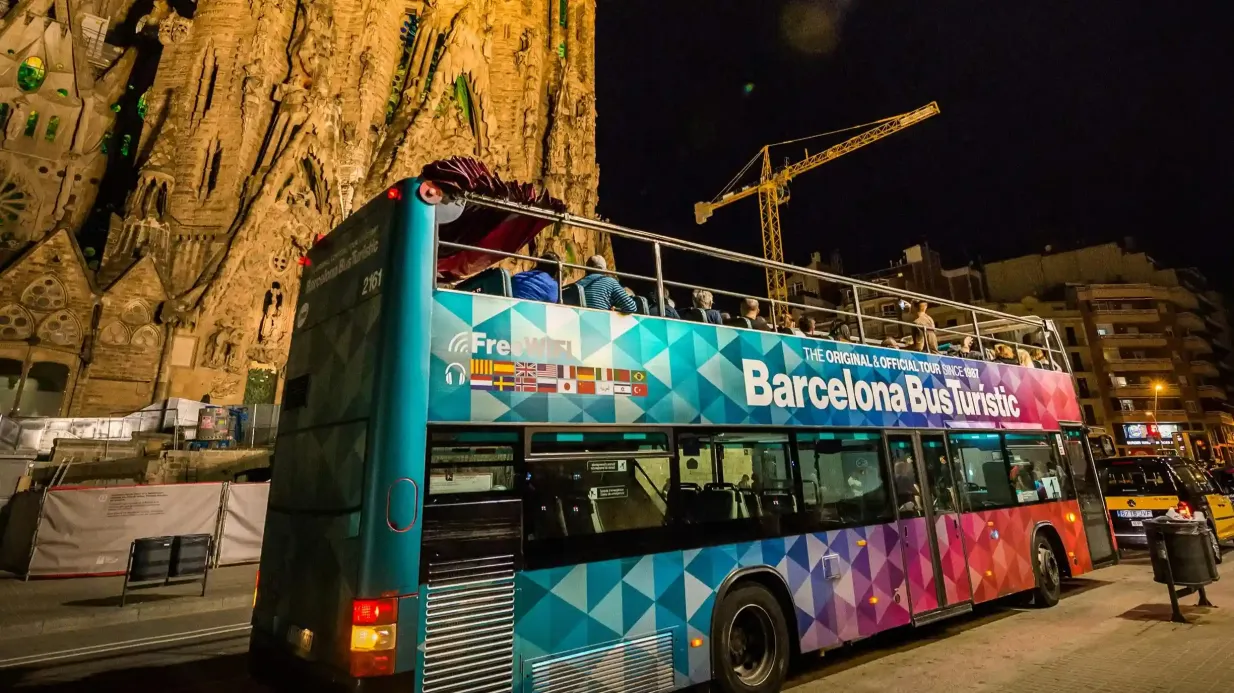 Barcelona Bus Turístic: Excursão Noturna