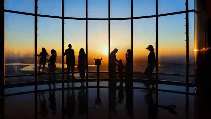 Burj Khalifa: Ingresso a At The Top (livello 124 e 125) + Pasto al Rooftop