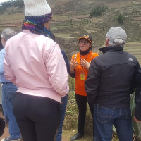 Beatriz. — Guide in Ausflug zum Berg Palccoyo, Peru
