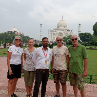 Ali — Guida di Tour in tuk tuk del Taj Mahal, India