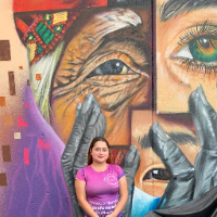 Estefania — Guide in Kostenlose Besichtigung der Comuna 13, Kolumbien