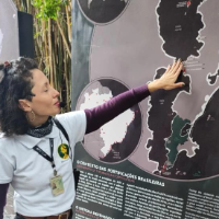 Aline Floripa  — Guide in Rundgang durch das historische Zentrum von Florianópolis, Brasilien