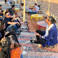 Imrane  &mdash; Guide de Désert d'Agafay : Coucher de soleil, dîner traditionnel, spectacle de feu , Maroc