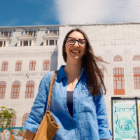 Alina Jalba &mdash; Guide of Bucharest: Walking Free Tour through the Jewish Heritage, Romania