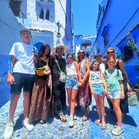 Amina &mdash; Guide of The Hidden Xauen Free Tour : Spanish Architecture & Local Market, Morocco